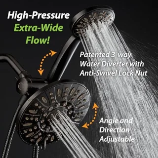 Premium 7-inch Regendouchecombinatie met Handdouche