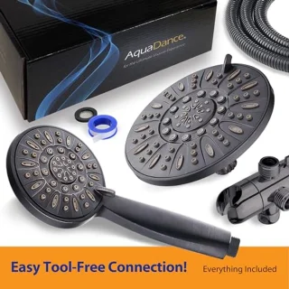 Premium 7-inch Regendouchecombinatie met Handdouche