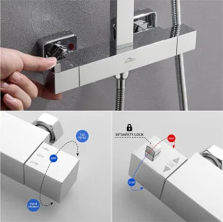 Premium Doucheset Badkamer Accessoires