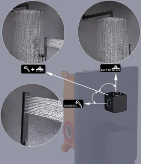 Premium doucheset badkamer accessoires