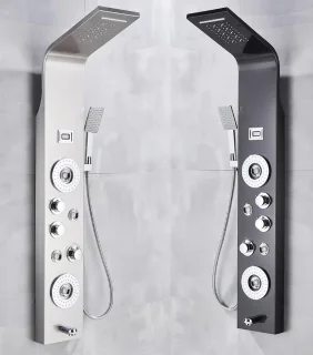 Productgigant Spa doucheset thermostaat zwart