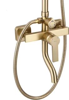 Rea Argus Regendouche 144cm Geborsteld Goud