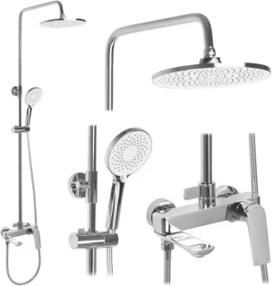 Rea Avalon Regendouche Chroom
