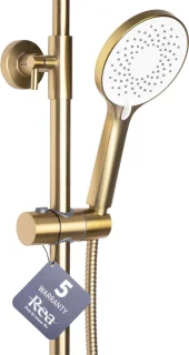 Rea Avalon Regendouche Geborsteld Goud 153cm