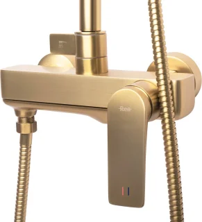 Rea Avalon Regendouche Geborsteld Goud 153cm