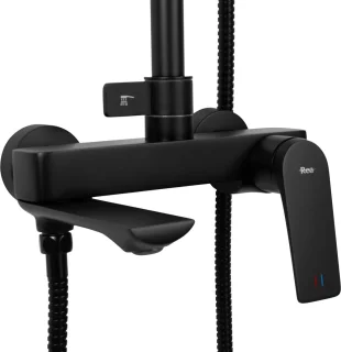 Rea Avalon Regendouche Zwart 153cm