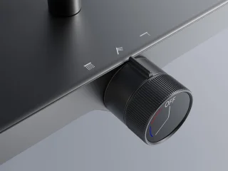 Rea Bari Regendouche 100 cm Grijs