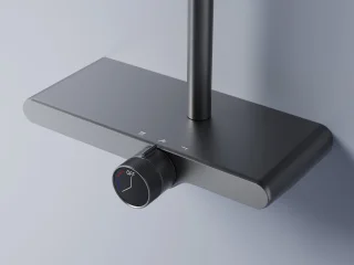 Rea Bari Regendouche 100 cm Grijs