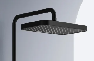 Rea Bari Regendouche Zwart 100 cm