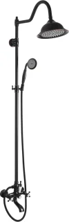 Rea Bergamo Regendouche 150cm Zwart