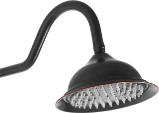 Rea Bergamo Regendouche 150cm Zwart