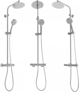 Rea Bliss Regendouche 100cm Grijs