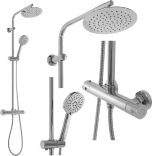 Rea Bliss Regendouche 100cm Grijs