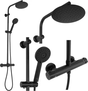 Rea Bliss Regendouche 100cm Zwart