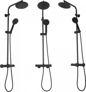 Rea Bliss Regendouche 100cm Zwart