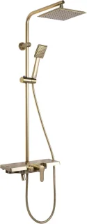 Rea Bravo Regendouche 105cm Geborsteld Goud