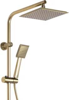 Rea Bravo Regendouche 105cm Geborsteld Goud