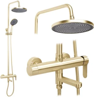 Rea - doucheset Arcos Brush Gold