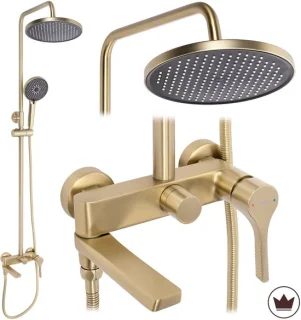 Rea doucheset Premium Maxim Brush Gold