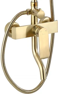 Rea Hass Regendouche 122cm Geborsteld Goud