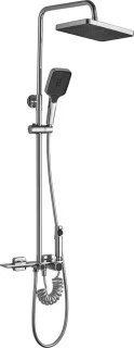 Rea Helix Regendouche 114,5cm Grijs