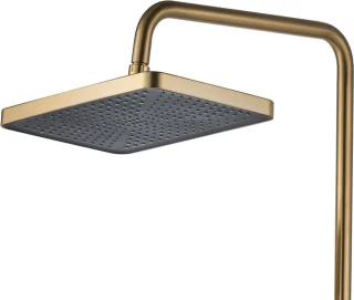 Rea Helix Regendouche Geborsteld Goud 114,5cm