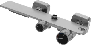 Rea Helix Regendouche Geborsteld Nikkel 114,5cm