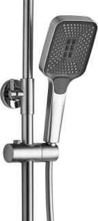 Rea Helix Regendouche Geborsteld Nikkel 114,5cm