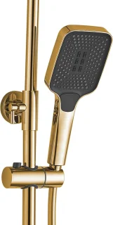 Rea Helix Regendouche Goud 114,5cm