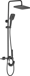 Rea Helix Regendouche Zwart 114,5cm