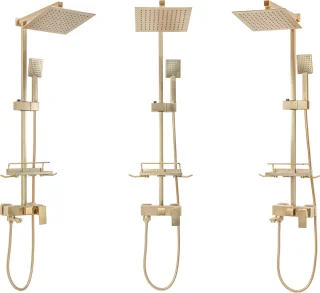 Rea Jack Regendouche 102cm Geborsteld Goud