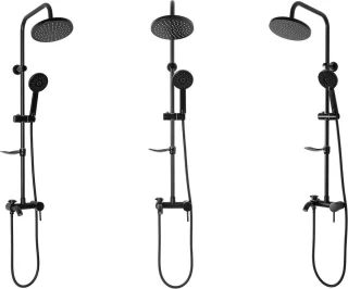Rea Luis Regendouche 100cm Zwart