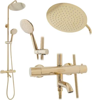Rea Lungo Regendouche 117cm Goud