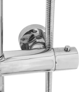 Rea Lungo Regendouche 117cm Grijs