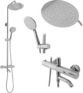 Rea Lungo Regendouche 117cm Grijs