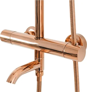Rea Lungo Regendouche 117cm Roze Goud