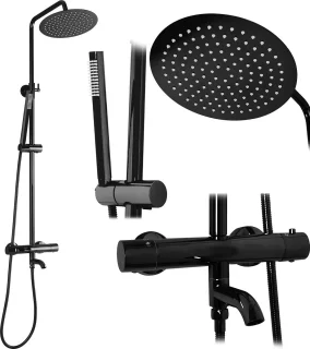 Rea Lungo Regendouche 117cm Zwart