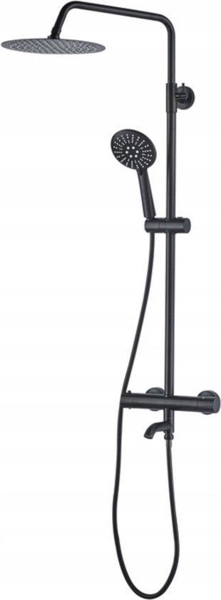 Rea Lungo Regendouche 117cm Zwart