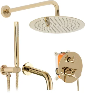 Rea Lungo Regendouche 9cm Goud