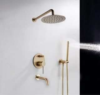 Rea Lungo Regendouche 9cm Goud