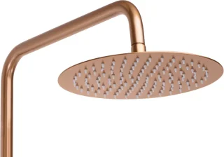 Rea Lungo Regendouche Borstel Koper 117cm