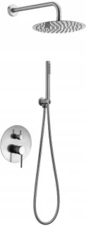 Rea Lungo Regendouche Inbouw 36,5cm Grijs