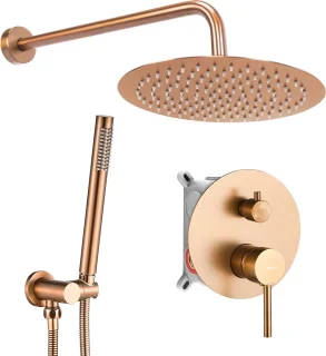Rea Lungo Regendouche Inbouw Borstelkoper 36cm