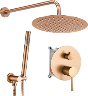 Rea Lungo Regendouche Inbouw Borstelkoper 36cm