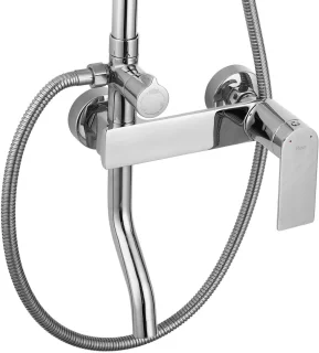 Rea My1902-77C Storm Regendouche 144 cm Chroom