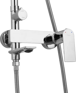 Rea My1902-78C Storm Regendouche 136 cm Chroom