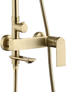 Rea My1902-78Gg Storm Regendouche 136cm Geborsteld Goud