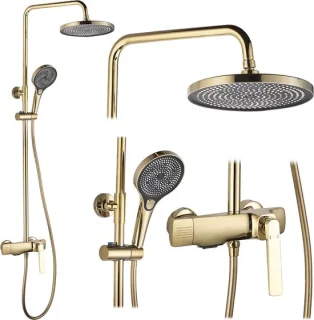 Rea Rebel Regendouche 135,5 cm Goud