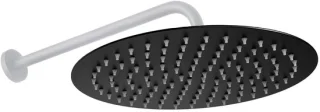 Rea regendouche black mat 25 cm