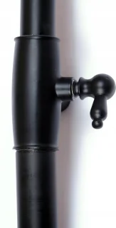 Rea Retro Regendouche Zwart 150cm